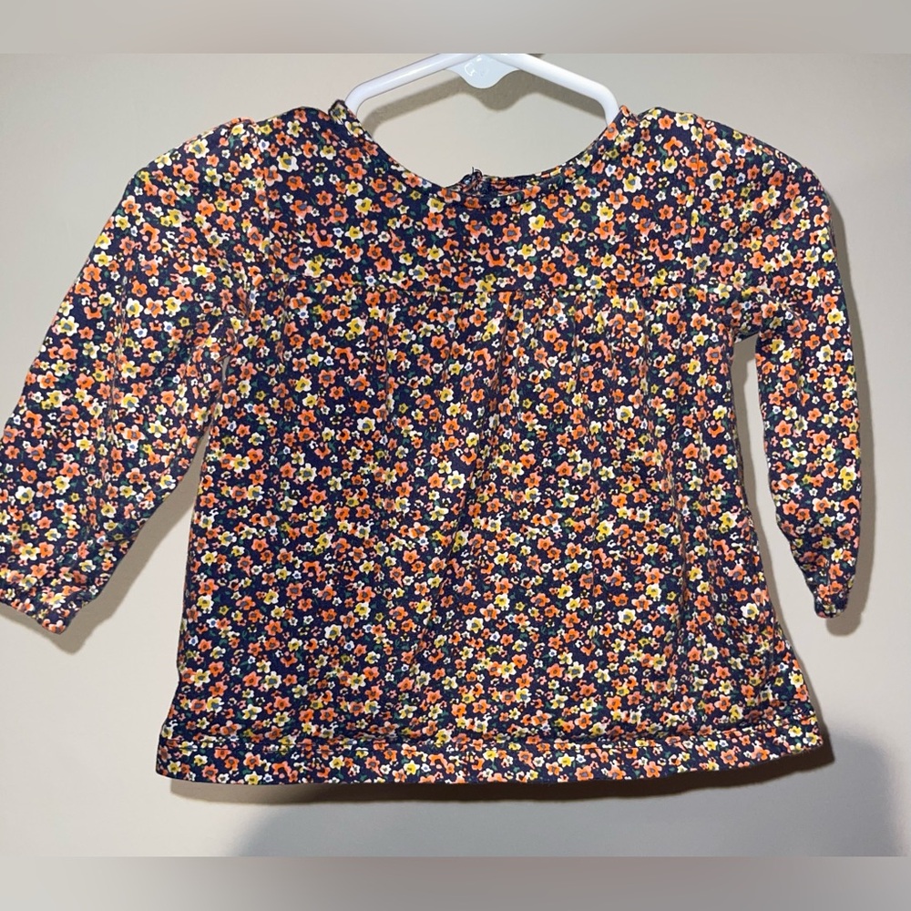Carter’s Baby Long Sleeve Floral Top Size 12 Months